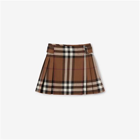 kilt femme burberry|Burberry pleated mini kilt.